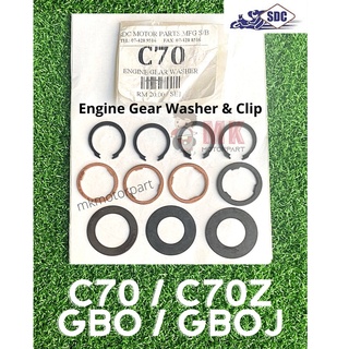 (SDC) เครื่องซักผ้าเกียร์เครื่องยนต์ สําหรับ Honda C70 C70z GBO GBOJ Enjin