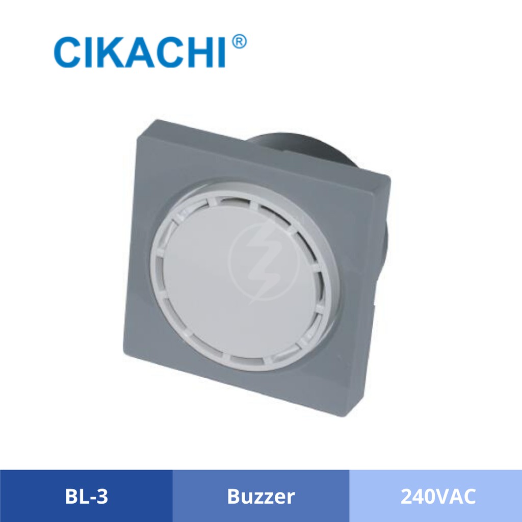 CIKACHI (CKC) BL-3 BUZZER 240VAC/ 24VDC (ABS-80)