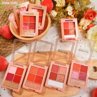 อายแชโดว์ Sivanna Colors Peach Pro Eyeshadows HF 6031