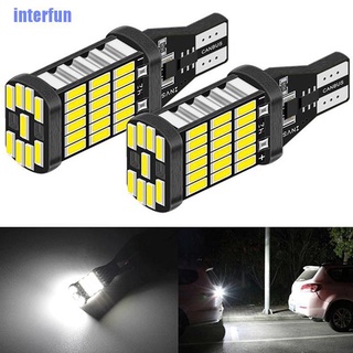 (Interfun) หลอดไฟสํารอง Canbus T16 T15 921 W16W Led 2 ชิ้น