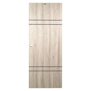 ประตูบานเปิด ประตู UPVC AZLE LT-08 80x200 ซม. สีเทาเงิน ประตูและวงกบ ประตูและหน้าต่าง UPVC DOOR AZLE LT-01 80X200CM SILV