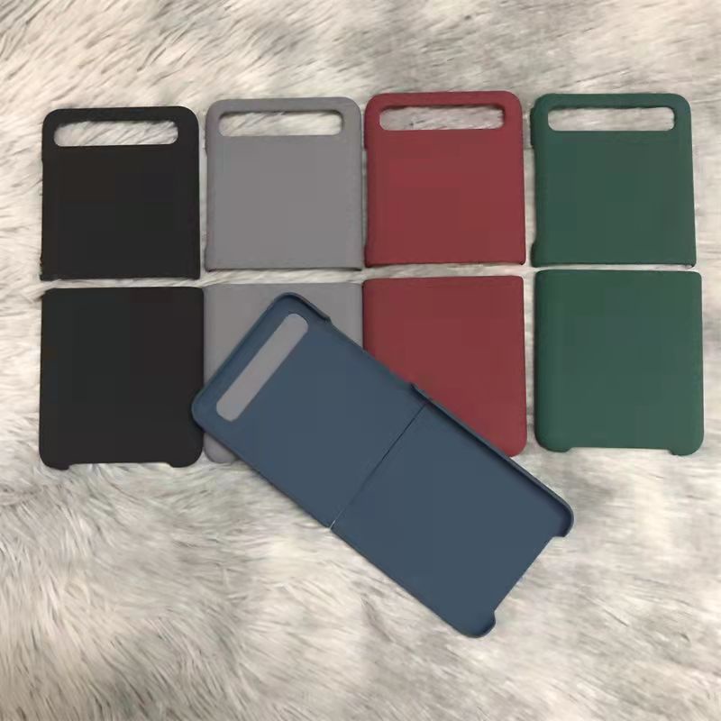 เคสโทรศัพท์มือถือแบบแข็ง ผิวด้าน บางมาก เรียบง่าย สําหรับ Samsung Galaxy Z Flip 1 2 5G Flip2