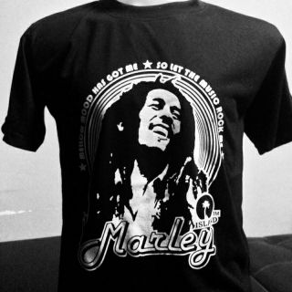 เสื้อยืด Bob Marley สีขาว สีดำ ลดราคา!!!