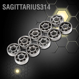 Sagittarius314 ตลับลูกปืนเม็ดกลม 608 เหล็ก ขนาดเล็ก 8*22*7 มม. สําหรับของเล่นสปินเนอร์ 10 ชิ้น