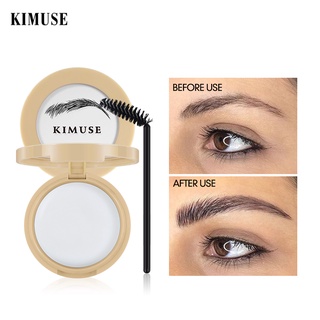 Kimuse สบู่แว็กซ์เขียนคิ้ว กันน้ํา ติดทนนาน