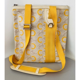 Celine macadam shoulder bag yellow vibtage