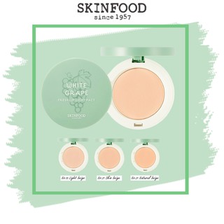 skinfood white grape fresh up light pact