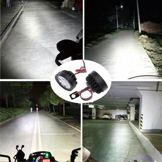 Edb* ไฟตัดหมอก Led DRL สําหรับรถจักรยานยนต์ 2 ชิ้น