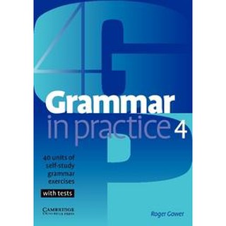 DKTODAY หนังสือ GRAMMAR IN PRACTICE 4