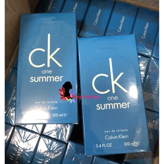 CK One Summer 2018 Edt 100 ml. ( กล่องซีล )