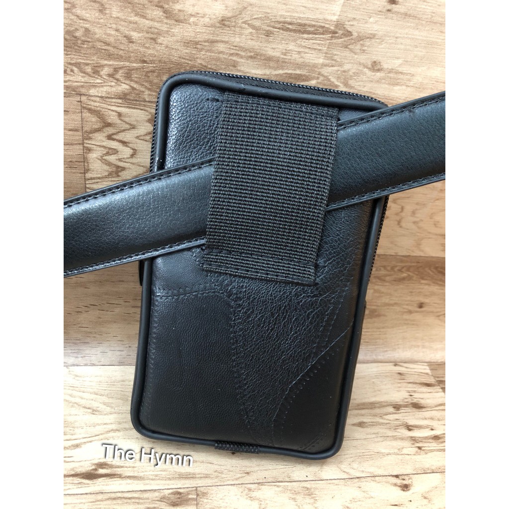 โปรโมชั่น กระเป๋าร้อยเข็มขัดสุภาพบุรุษ ด้านหลังมีหูร้อยเข็มขัดได้ - รูปที่ 6