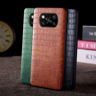 เคสโทรศัพท์มือถือหนังจระเข้ สําหรับ xiaomi poco x3 nfc x3 gt poco x3 nfc poco x3 gt