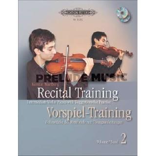 (Violin) Wartberg, K: Recital Training for Violin, Volume 2 (EP11292)