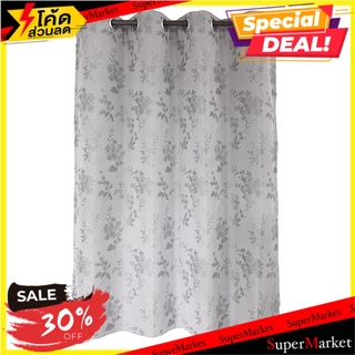 ผ้าม่าน EYELET HOME L&amp;S DARLEY UV 145X220 ซม. สีเทา ผ้าม่านประตู EYELET CURTAIN HOME L&amp;S DARLEY UV 145X220CM GRAY