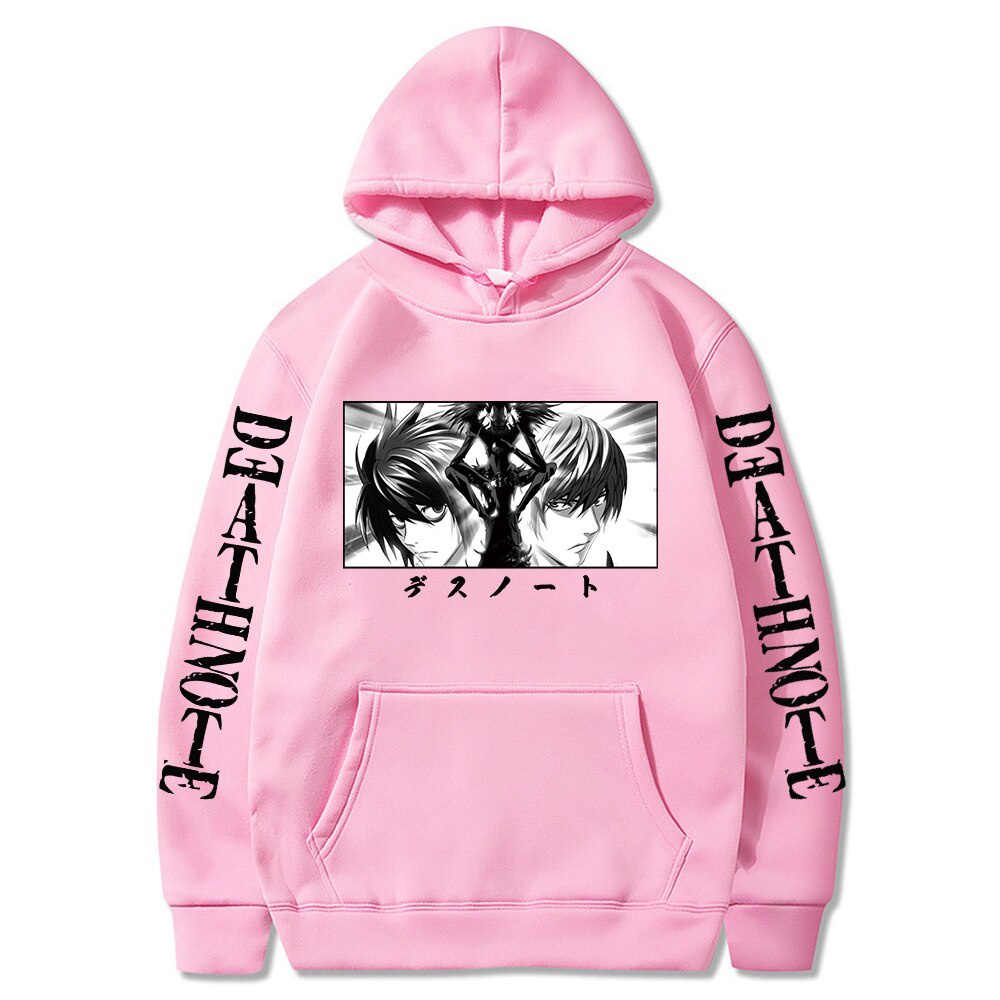 New Japanese Anime Death Note Yagami Light Kira L Men Sweatshirt ...