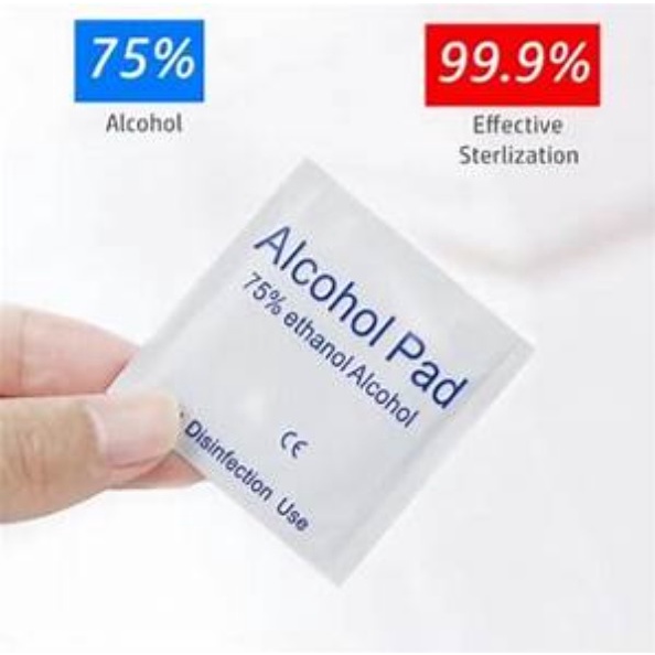 Alcohol Pad 75% พกพา ใช้ง่าย ฆ่าเชื้อโรคได้จรริง