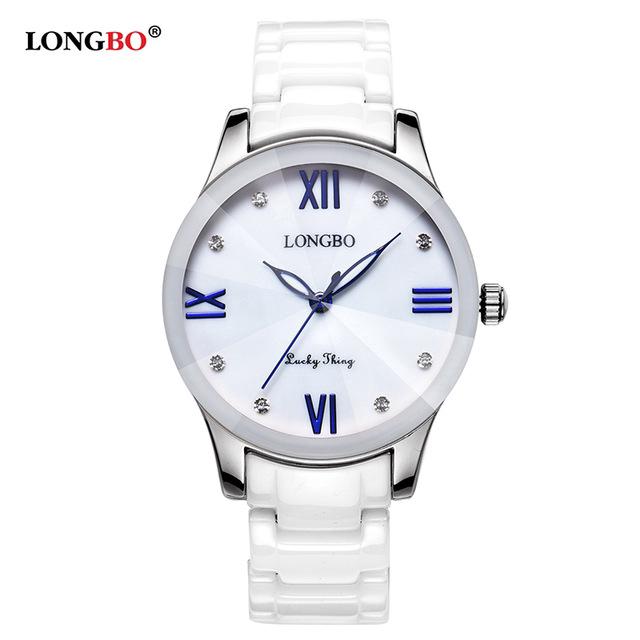 Longbo 80170 นาฬิกาข้อมือควอตซ์แฟชั่นสตรี