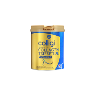 [กระปุกใหญ่ ทองน้ำเงิน] Amado Colligi Collagen [200 กรัม] อมาโด้ คอลลาเจน ฟื้นฟูผิว ดื่มง่าย ดูอ่อนเยาว์