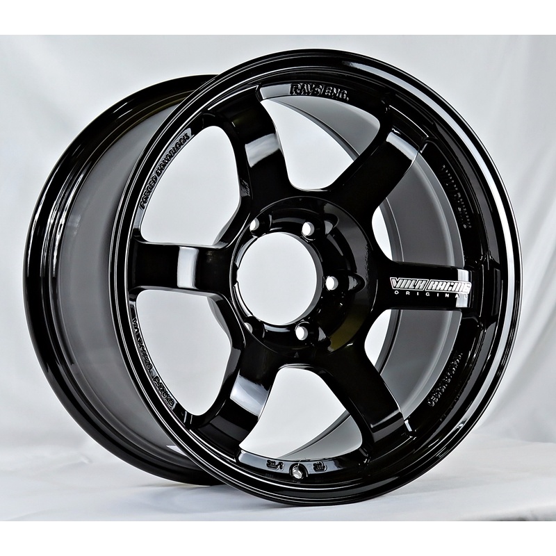 ล้อแม็กซ์ Te37 สีดำเงา 9-18นื้ว 6รู139 ET0 [17751]