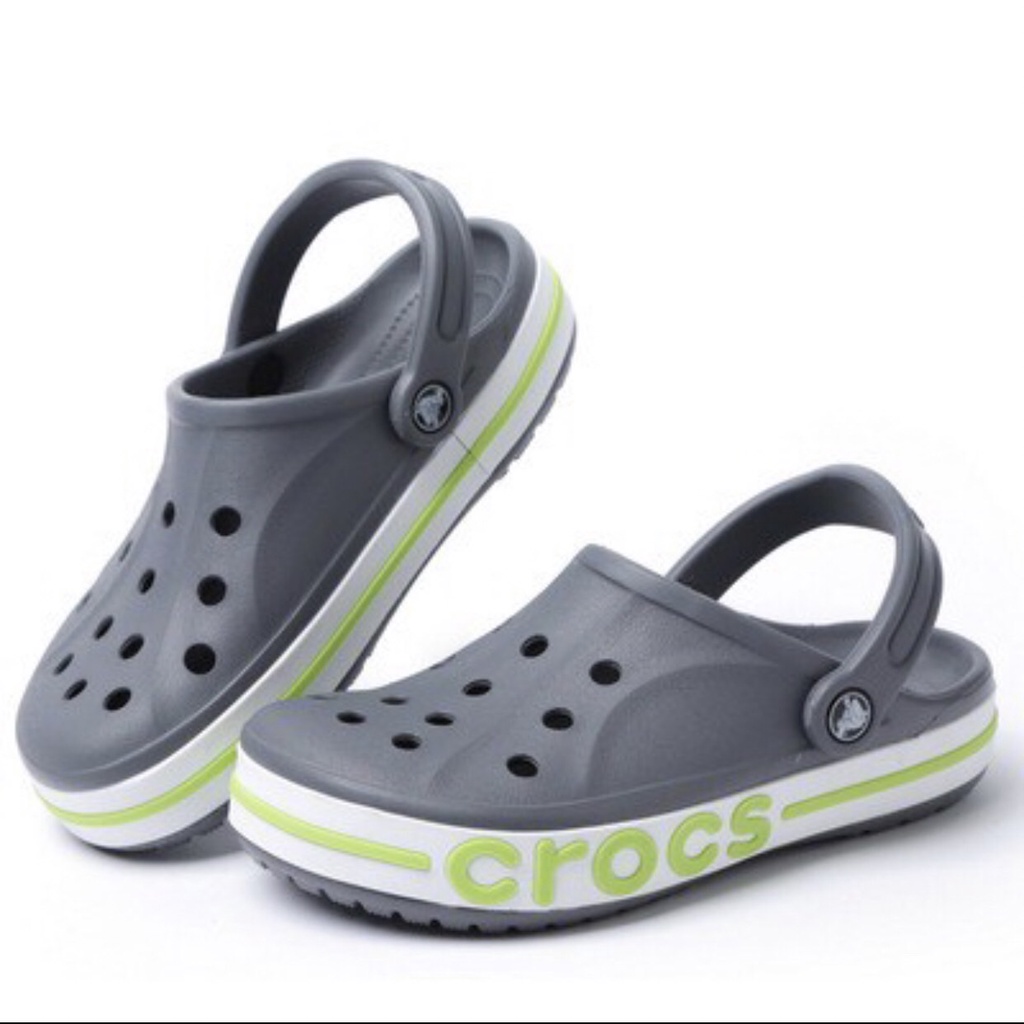 CROCS Bayaband Clog รองเท้ายาง สีสันสดใส รองเท้าสุขภาพ พร้อมส่ง  ถูกกว่า Shop ใส่ได้ทั้งหญิงและชาย