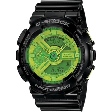 GA-110B-1A3 Black/Green [แท้ 100%]
