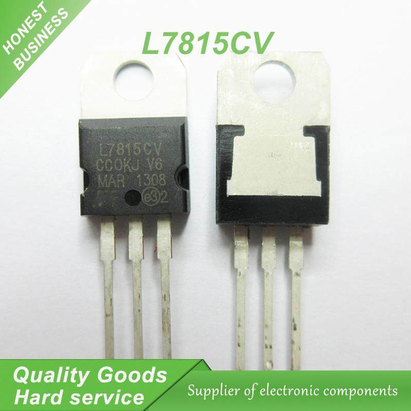 10 ชิ้น L7815CV L7815 KA7815 MC7815 ตัวควบคุมแรงดันไฟฟ้า 15V 1.5A TO-220 ใหม่