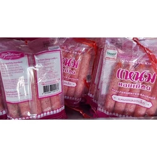 แหนม หลอดเล็ก แพ็ค 5 แท่ง หนัก 135 กรัม แหนมแท่ง หมู ดอนเมือง