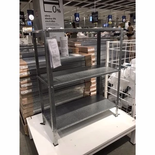 IKEA ชั้นวางของ 3 ชั้น (ใน/นอกอาคาร) HYLLIS ขนาด 60x27x74 ซม. มีสต๊อค!! จัดส่งทันทีไม่ต้องรอ