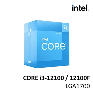 โปรเซสเซอร์ INTEL CORE I3 12100 12100F 12TH GEN LGA1700