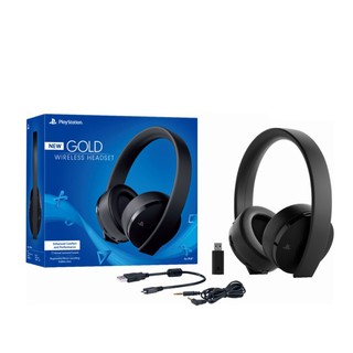 New Gold Wireless Headset for PS4 and PS VR