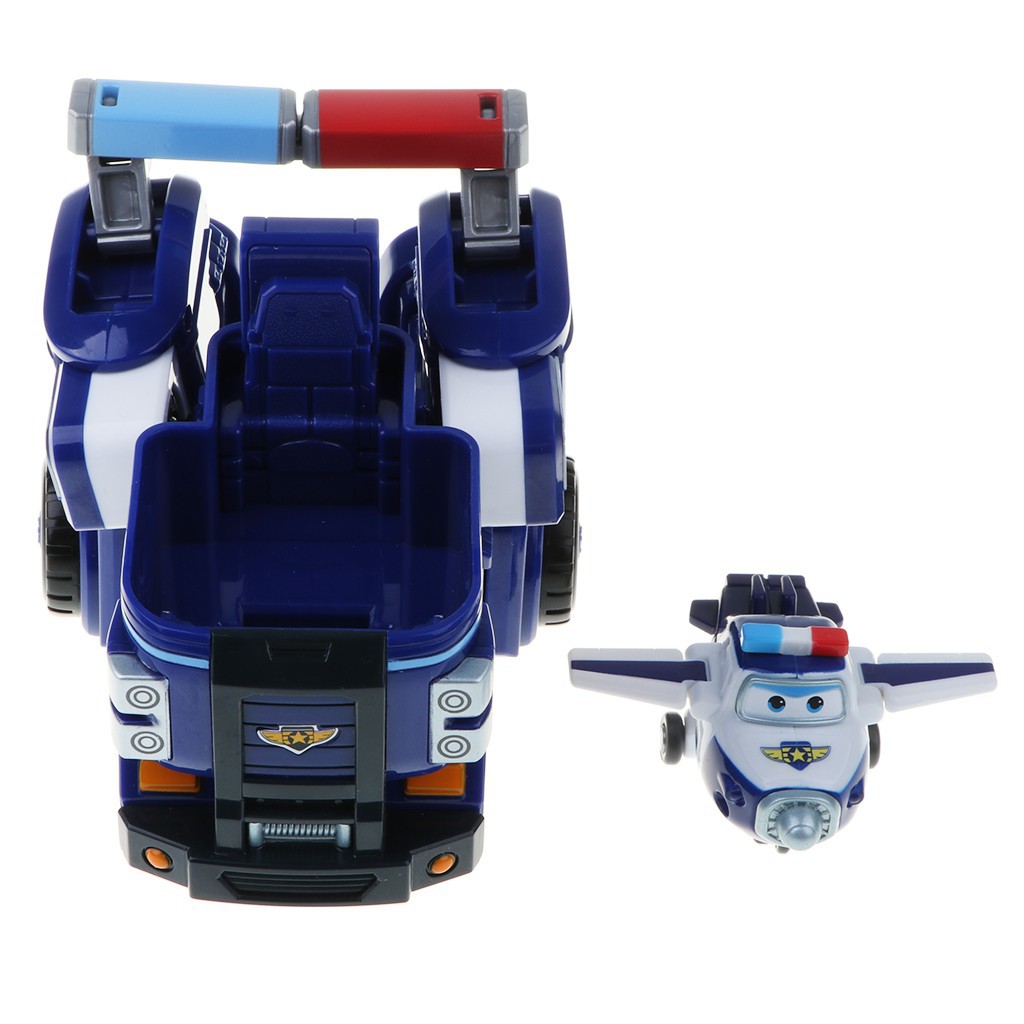 super wings police car