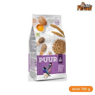 PUUR Tropical Bird (Finches) 29+ gourmet ingredients, Complete food, Digest care+Feather care (750g)