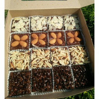 บราวนี่ Brownie บราวนี่เนื้อหนึบ ช็อคเเท้เนื้อหนึบหน้าแน่นๆ