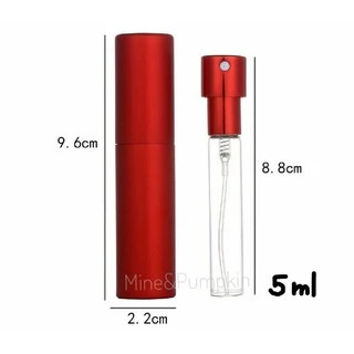 【M&P】⭐ ขวดแบ่งน้ำหอมพกพาแบบหมุนเปิด 5/8/15 ml