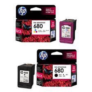 ตลับหมึก HP Ink 680 Original Ink Cartridge ของแท้ 100%