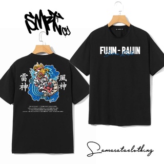 เสื้อยืด พิมพ์ลาย Samarata FUJIN DISTRO