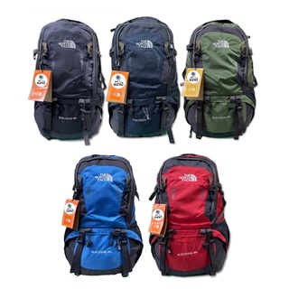 กระเป๋าเป้ the north face 55L (TNA 2) รุ่นเสริมโครงเหล็ก+แถมผ้าคลุมกันฝน