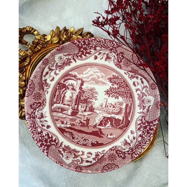 Spode Cranberry Italian Bowl