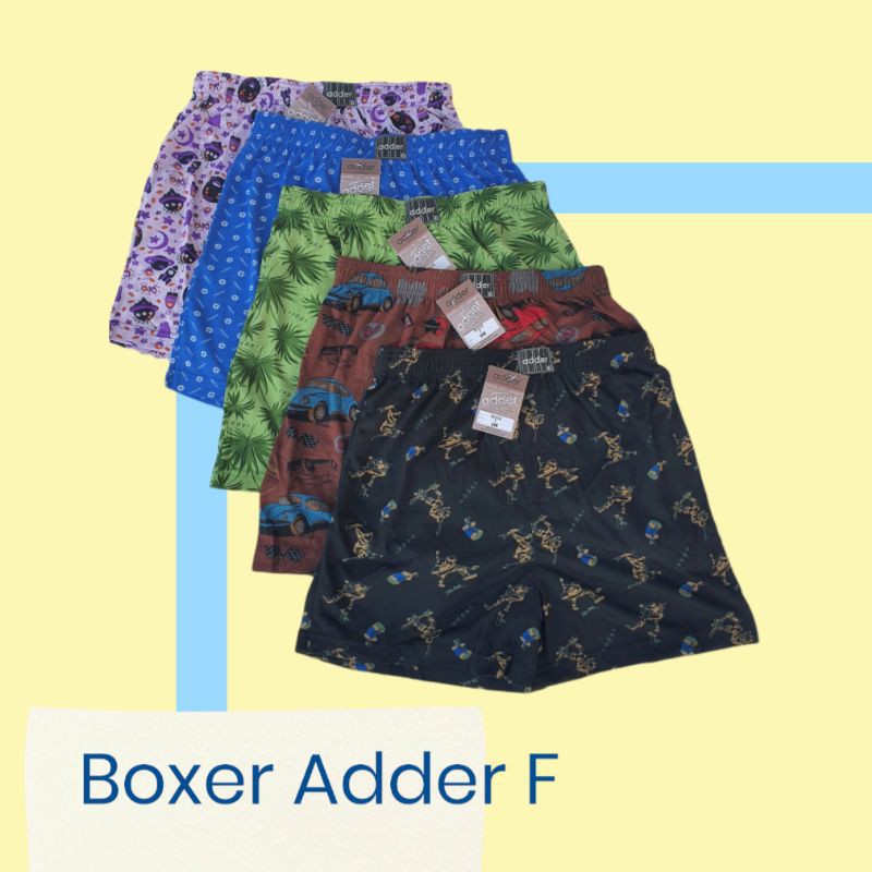 กางเกงบ๊อกเซอร์ Boxer Adder F เอว28-38นิ้ว