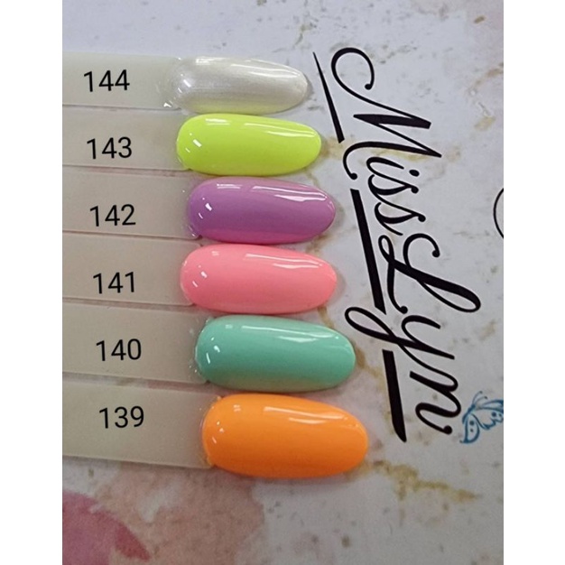 สีเจลMissLyn​ Gel​ Polish​ เบอร์141-160