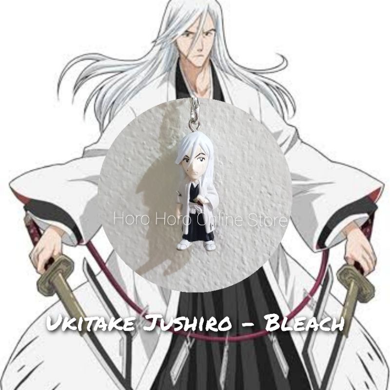 🖤 กาชาปอง บลีช 🖤 พวงกุญแจ อุคิทาเกะ จูชิโร่ บลีช เทพมรณะ 🖤 Gashapon Bleach - Ukitake Jushiro 🖤