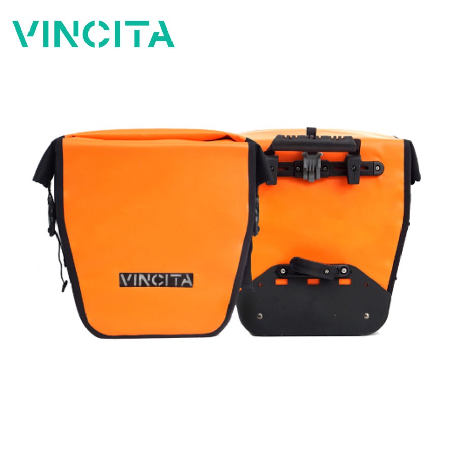 Vincita กระเป๋าแพนเนียร์เดี่ยวฝาม้วน (คู่หลัง) กันน้ำ 100 % ราคาต่อคู่ (2ใบ) วินสิตา (B060WP-V) รับประกันสินค้า 1 ปี — صورة 6