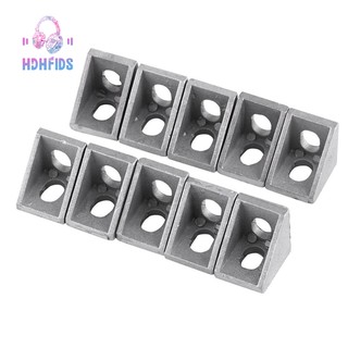 10 Pcs 2020 Aluminum Corner Bracket,  Hardware  (20mmx 20mm x 17mm)