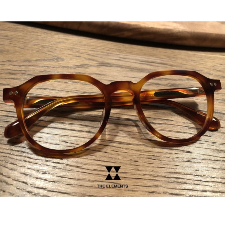 The Elements - ENIGMA แว่นตา Classic วินเทจ งาน Acetate Handmade