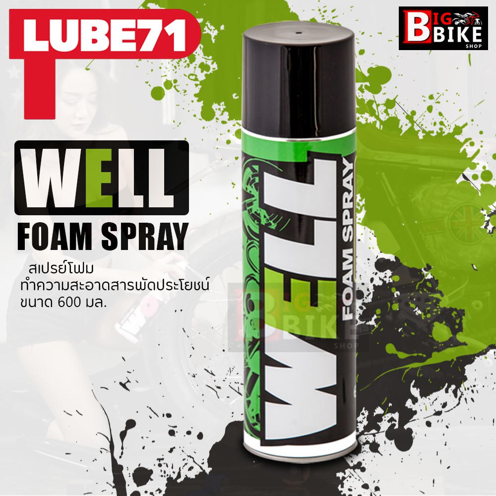 Vệ sinh nón LUBE71 WELL FOAM SPRAY - Linh Ton Store - 350a Trịnh Đình Trọng, Hoà Thạnh, Tân Phú