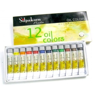 Oil colors ศิลปากร 12*12 ml.