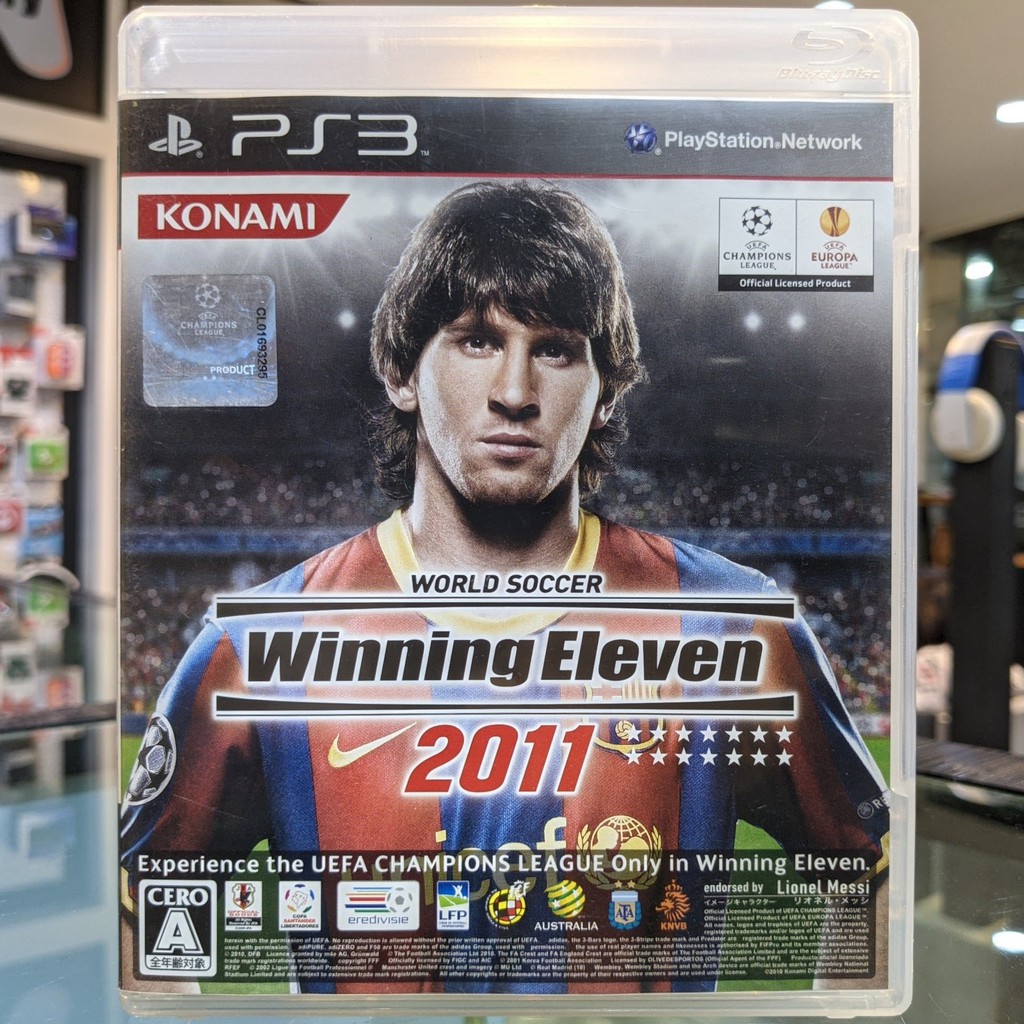 (ภาษาอังกฤษ) มือ2 PS3 Winning Eleven 2011 เกมPS3 แผ่นPS3 มือสอง (เกมฟุตบอล PES Pro Evolution Soccer FIFA)