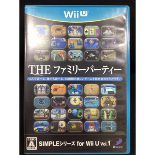 แผ่นแท้ [Wii U] Simple Series for Wii U Vol. 1 - The Family Party (Japan) (WUP-P-AFPJ)