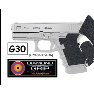 กันลื่นติดปืน Diamondgripp Glock 30-30sf-29-36 เนื้อยางหนึบๆ