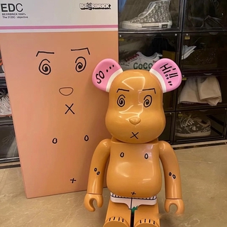 ของเล่นฟิกเกอร์ Bearbrick 28 ซม . 400 % Edison